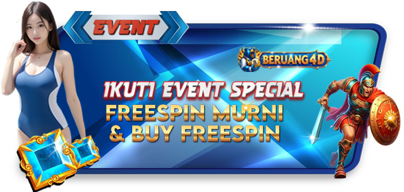 EVENT FREE SPIN & BUY SPIN BERUANG4D 2025 3